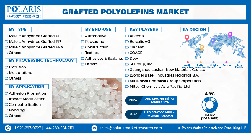 Grafted Polyolefins Market size